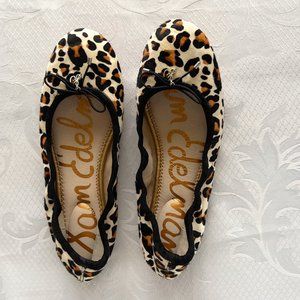 SAM EDELMAN | Felicia Ballet Flats Slip on Shoes with Bow Charm Size  8 1/2
